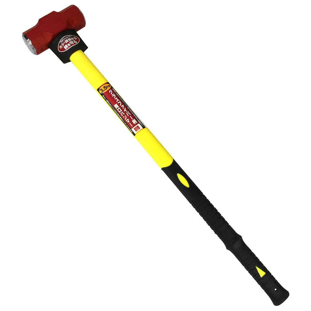 Gファイバー柄両口ハンマー 3.5KG 【直送品】 返品・キャンセル・他商品と同時購入は不可 - Image 2