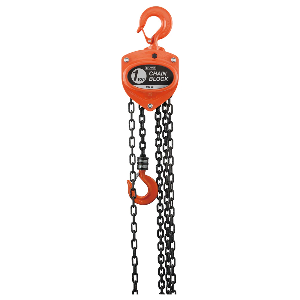 チェーンブロック 1トン HS-C1 【直送品】 返品・キャンセル・他商品と同時購入は不可