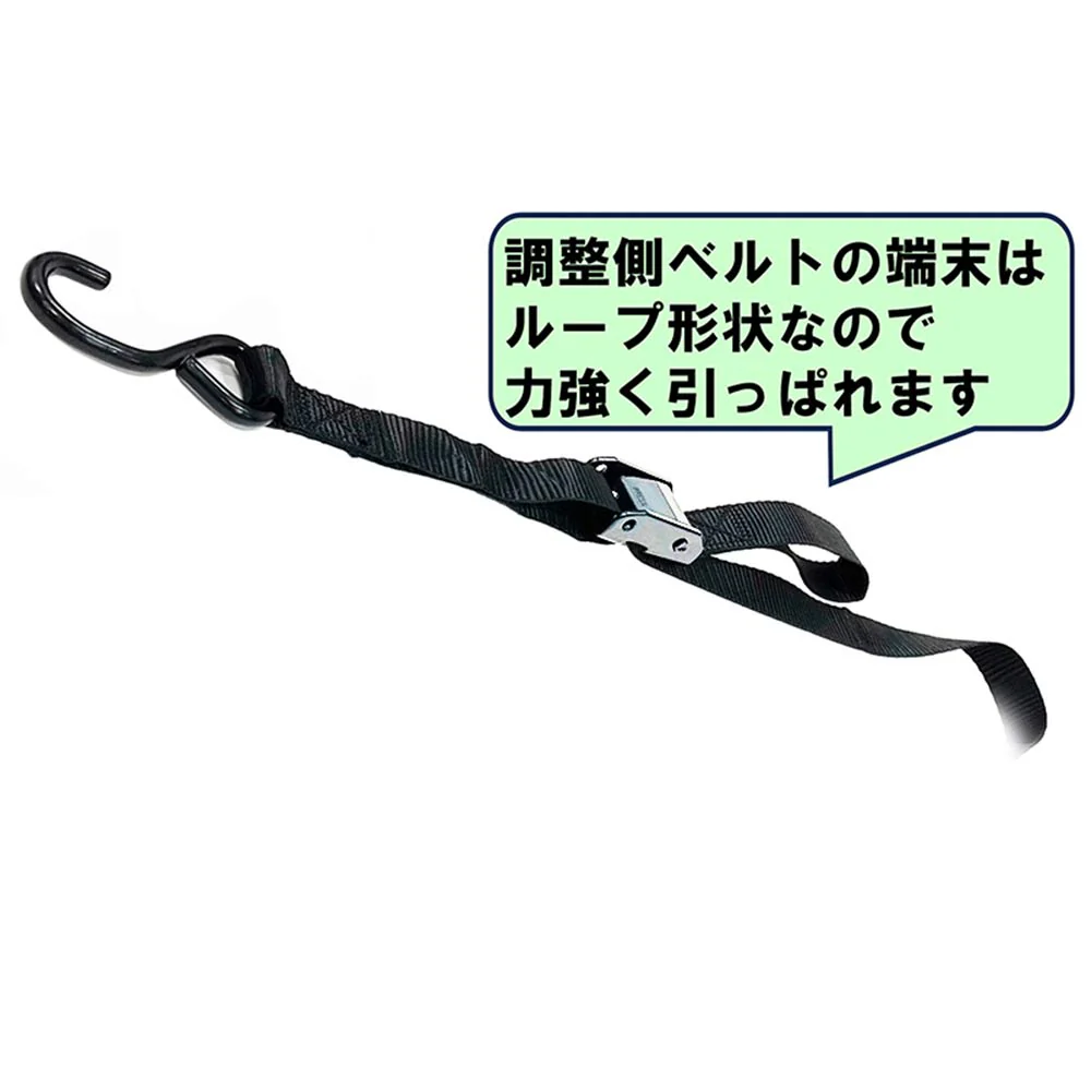 カムバックル式ベルト荷締機 BT-180SBL 2pcs 【直送品】 返品・キャンセル・他商品と同時購入は不可 - Image 3