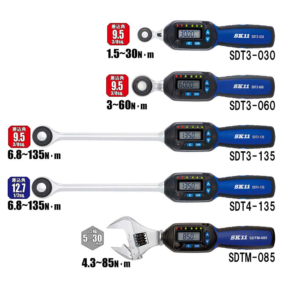 デジタルトルクレンチ SDT3-135 【直送品】 返品・キャンセル・他商品と同時購入は不可 - Image 4