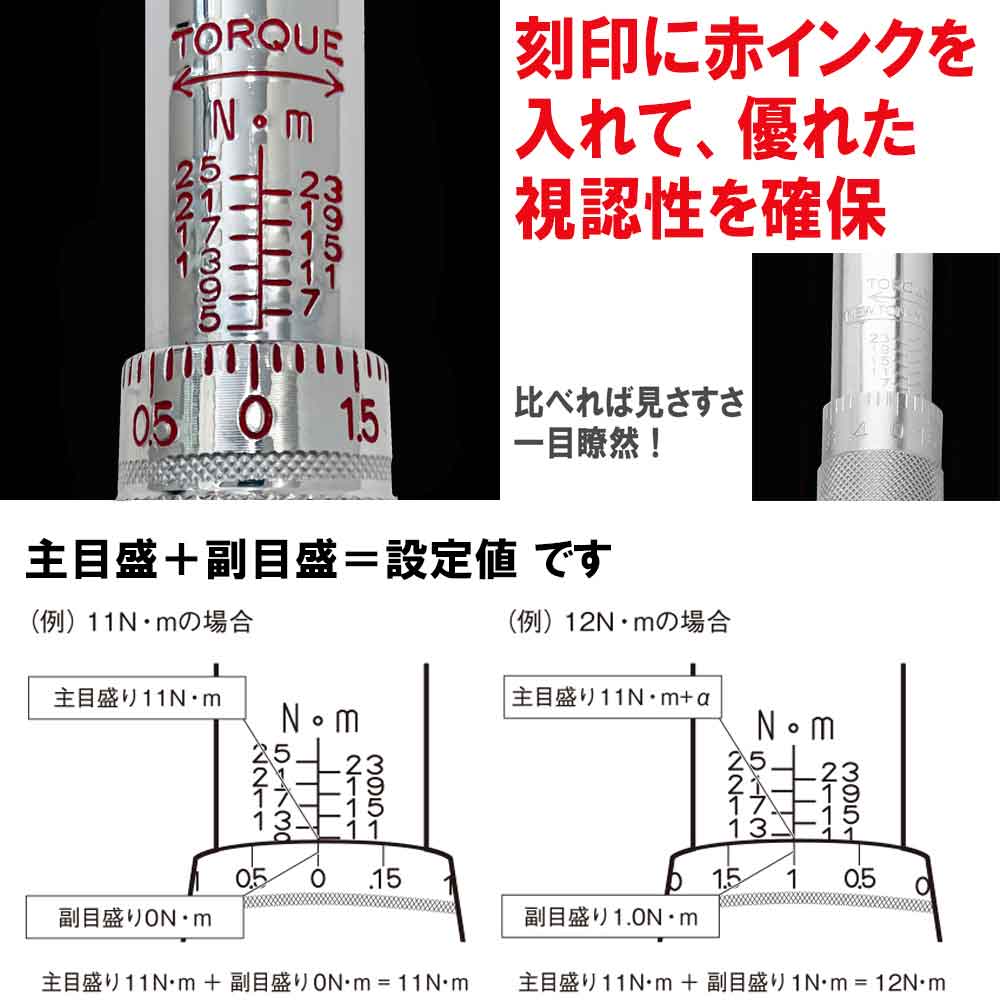 プレセット型トルクレンチ ETR3-25 【直送品】 返品・キャンセル・他商品と同時購入は不可 - Image 7