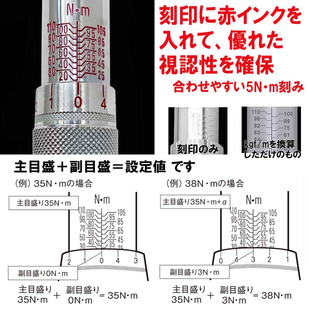 プレセット型トルクレンチ ETR3-110 【直送品】 返品・キャンセル・他商品と同時購入は不可 - Image 7