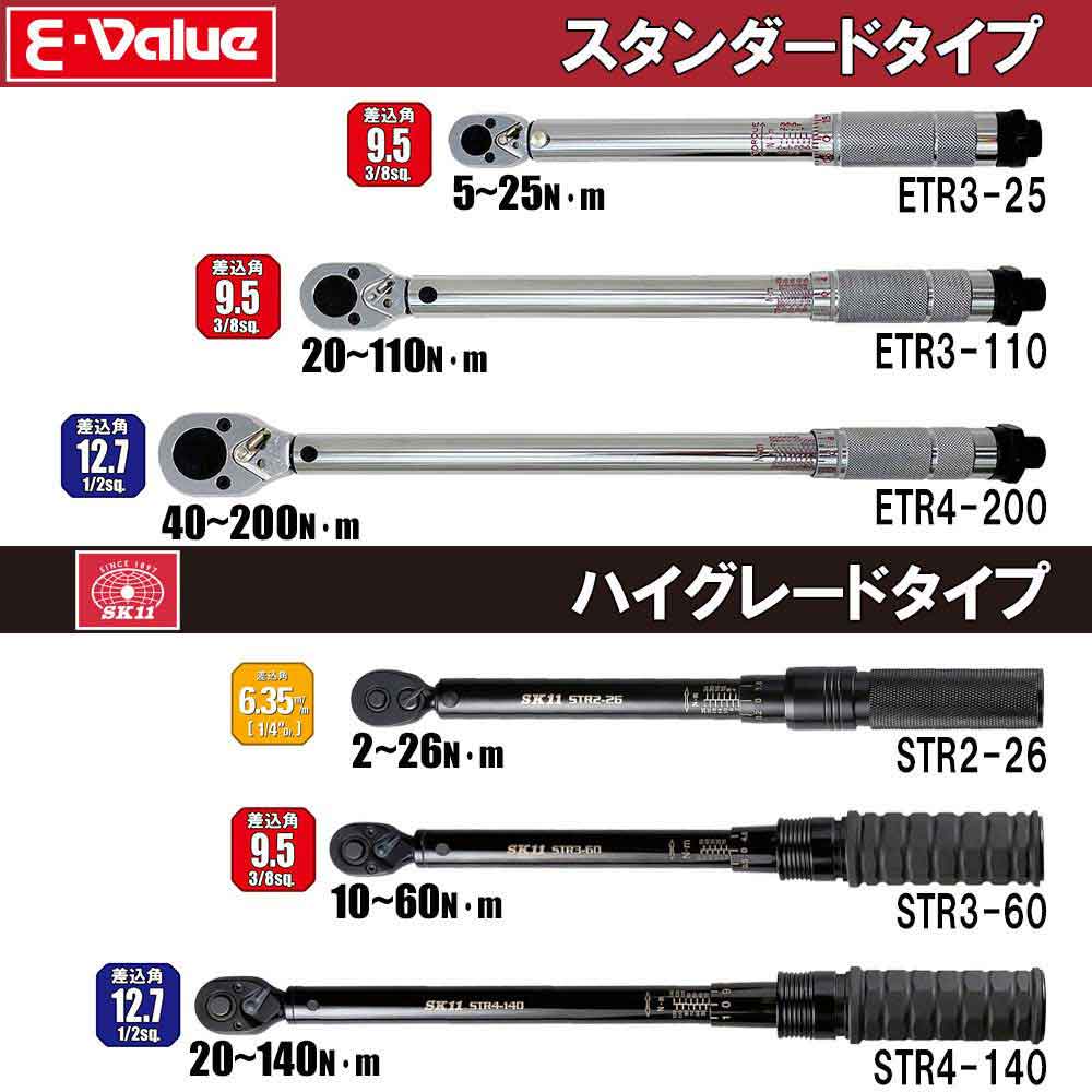 プレセット型トルクレンチ STR3-60 【直送品】 返品・キャンセル・他商品と同時購入は不可 - Image 5