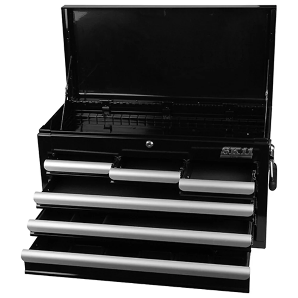 チェスト(4段6引出し) SRC-4060BK 【直送品】 返品・キャンセル・他商品と同時購入は不可 - Image 2