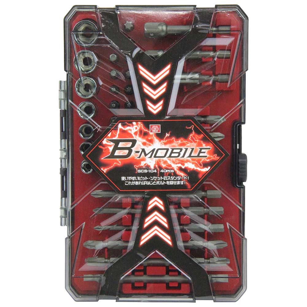 B-Mビットセット40Pcs SCS-104 【直送品】 返品・キャンセル・他商品と同時購入は不可 - Image 2