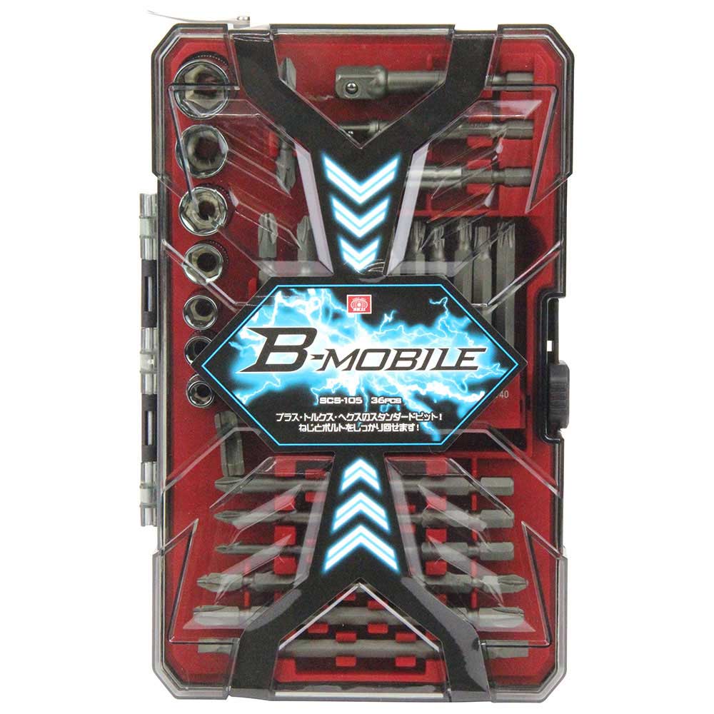B-Mビットセット36Pcs SCS-105 【直送品】 返品・キャンセル・他商品と同時購入は不可 - Image 2