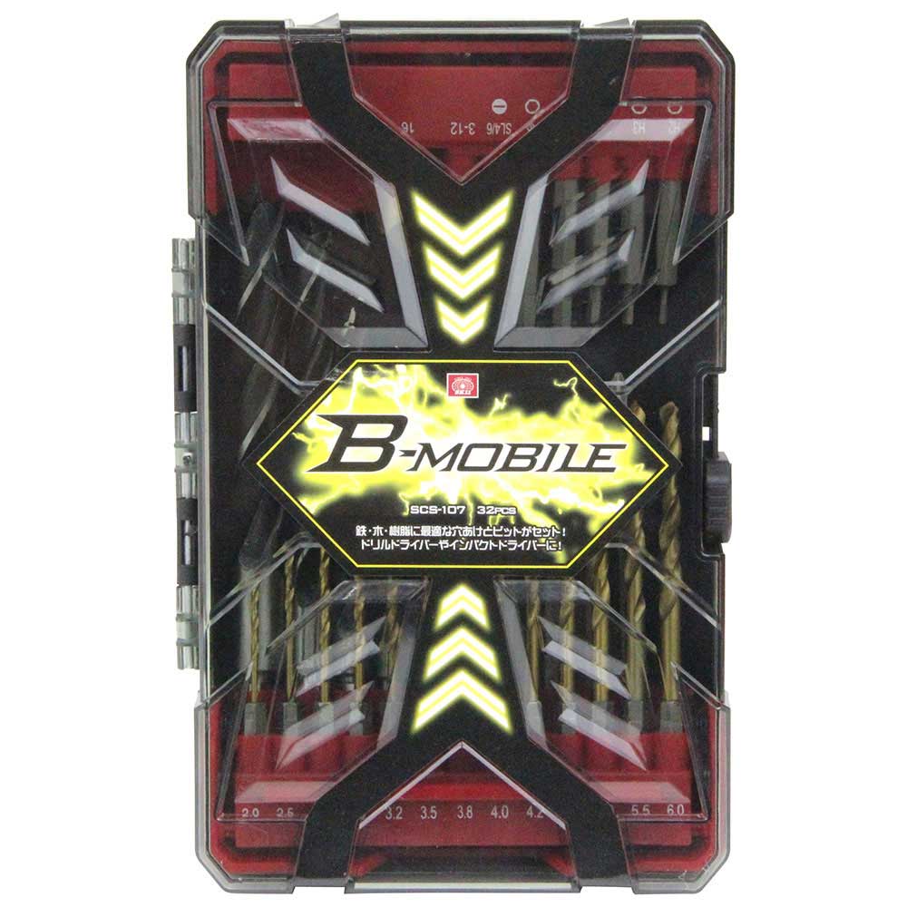 B-Mドリルセット32Pcs SCS-107 【直送品】 返品・キャンセル・他商品と同時購入は不可 - Image 2