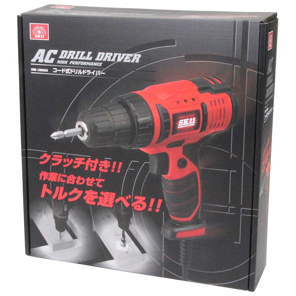 コード式ドリルドライバ SDD-100ACN 【直送品】 返品・キャンセル・他商品と同時購入は不可 - Image 2
