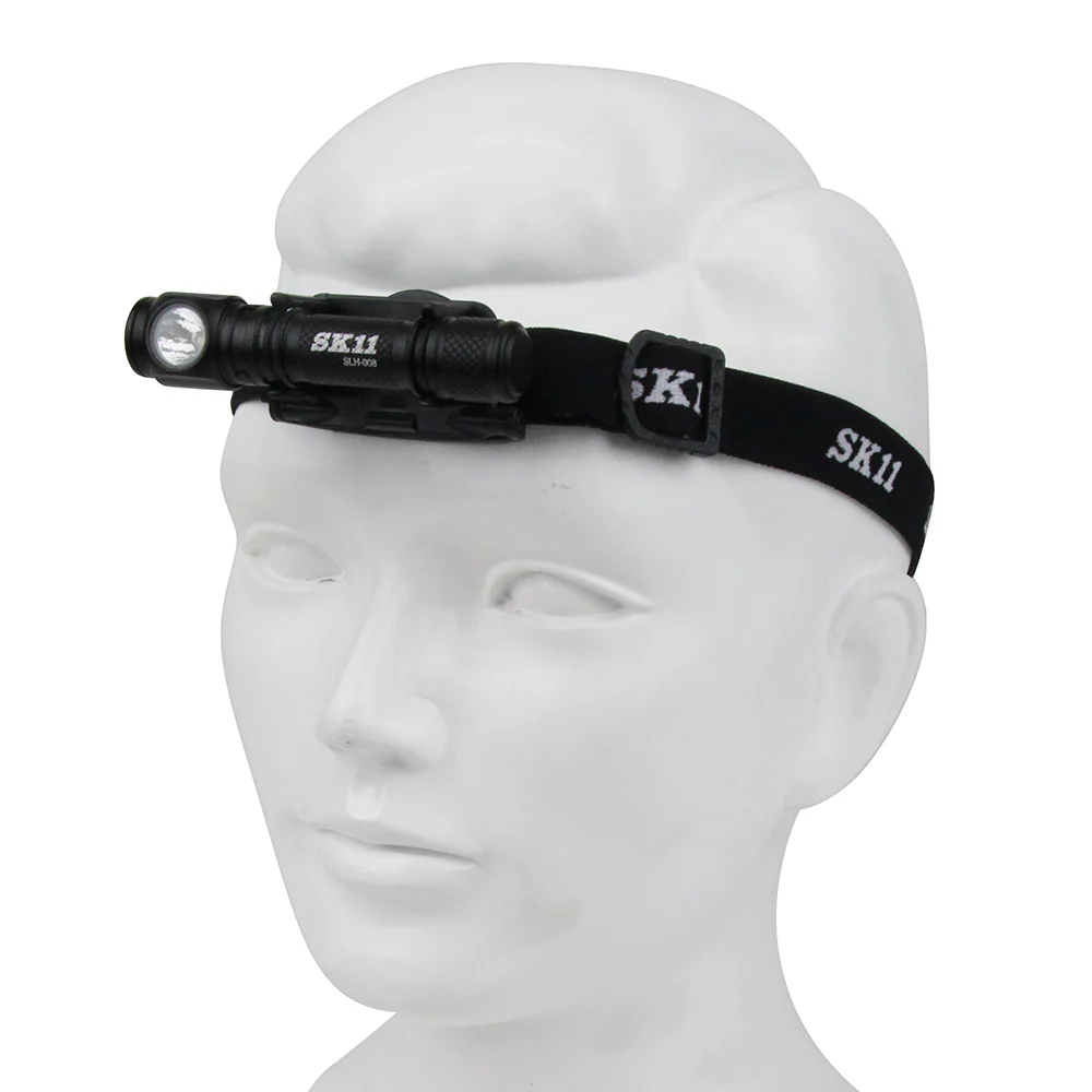乾電池式LEDヘッドライト SLH-008 【直送品】 返品・キャンセル・他商品と同時購入は不可