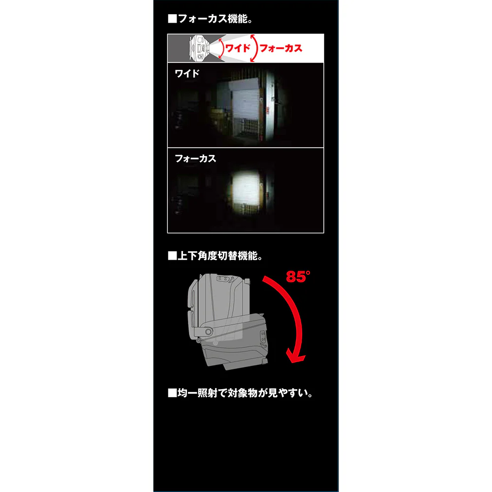 乾電池式LEDヘッドライト SLH-009 【直送品】 返品・キャンセル・他商品と同時購入は不可 - Image 7