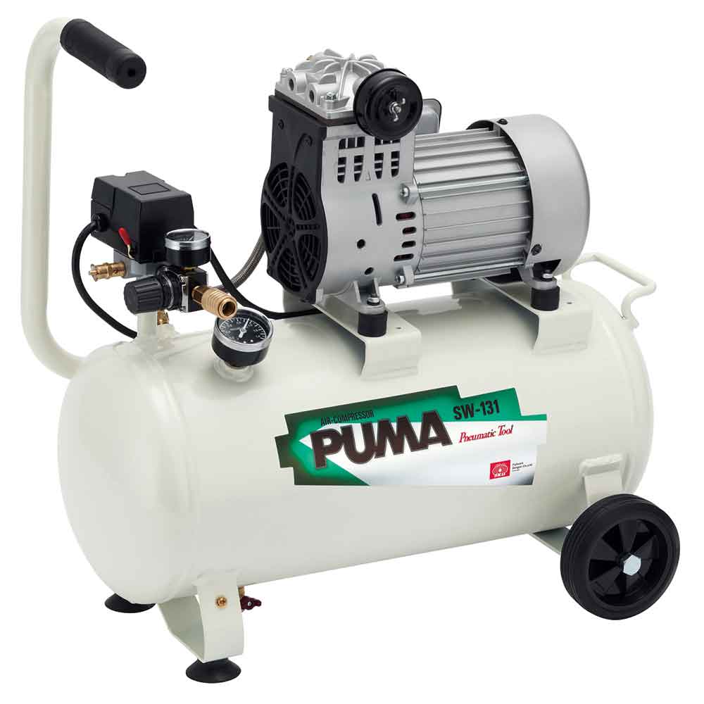 エアコンプレッサSW-131 SW-L25MPF-01 【直送品】 返品・キャンセル・他商品と同時購入は不可
