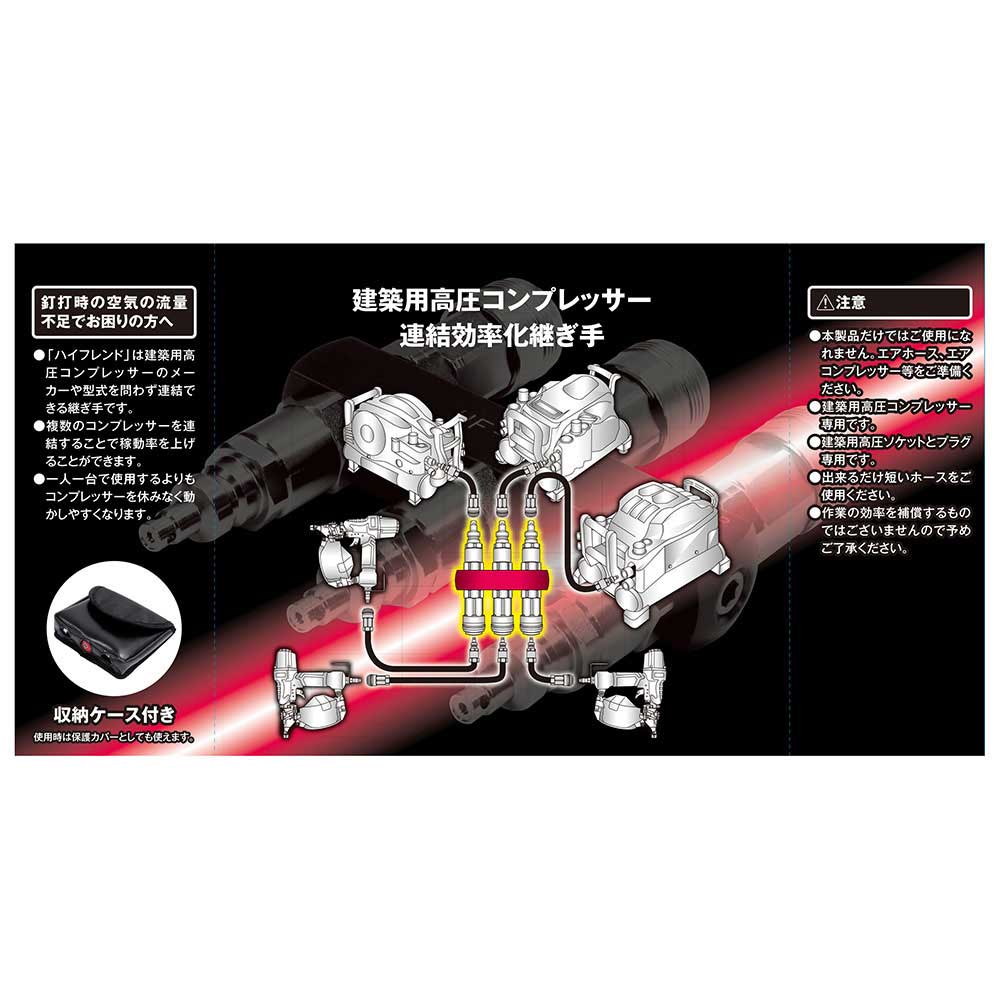 ハイフレンド 3連結・分岐 HF-3P3S 【直送品】 返品・キャンセル・他商品と同時購入は不可 - Image 6