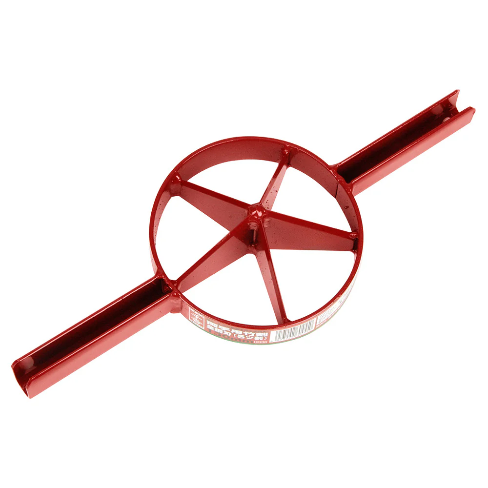 両手用竹割 全鋼刃 5割 130mm 【直送品】 返品・キャンセル・他商品と同時購入は不可