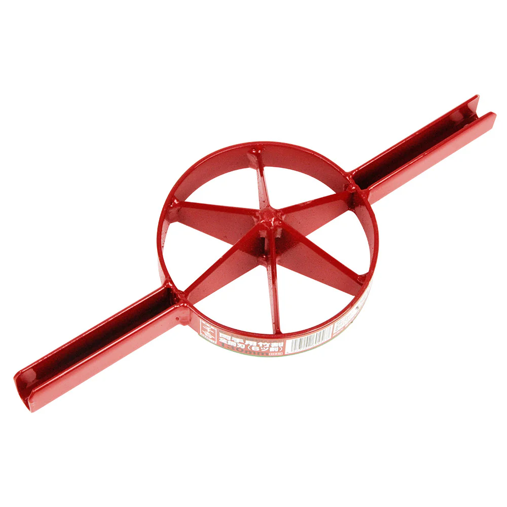 両手用竹割 全鋼刃 6割 130mm 【直送品】 返品・キャンセル・他商品と同時購入は不可