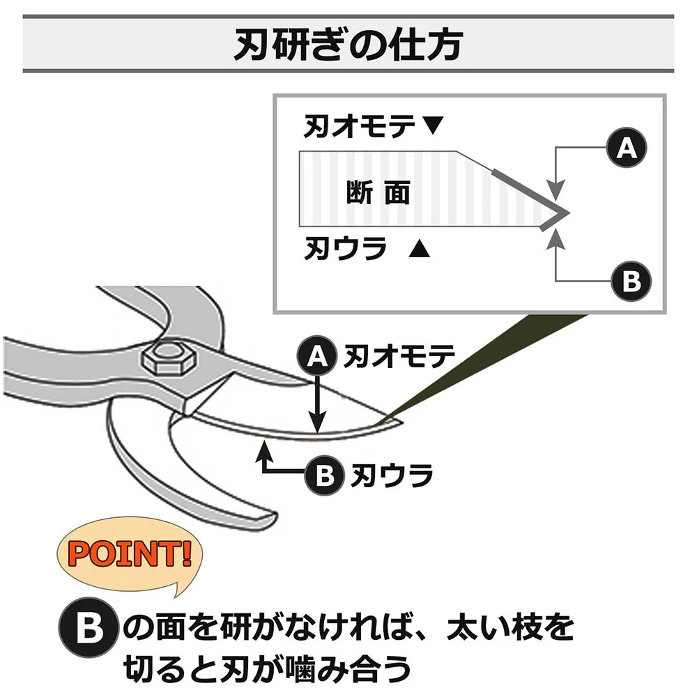 剪定鋏 金止 225MM 【直送品】 返品・キャンセル・他商品と同時購入は不可 - Image 6