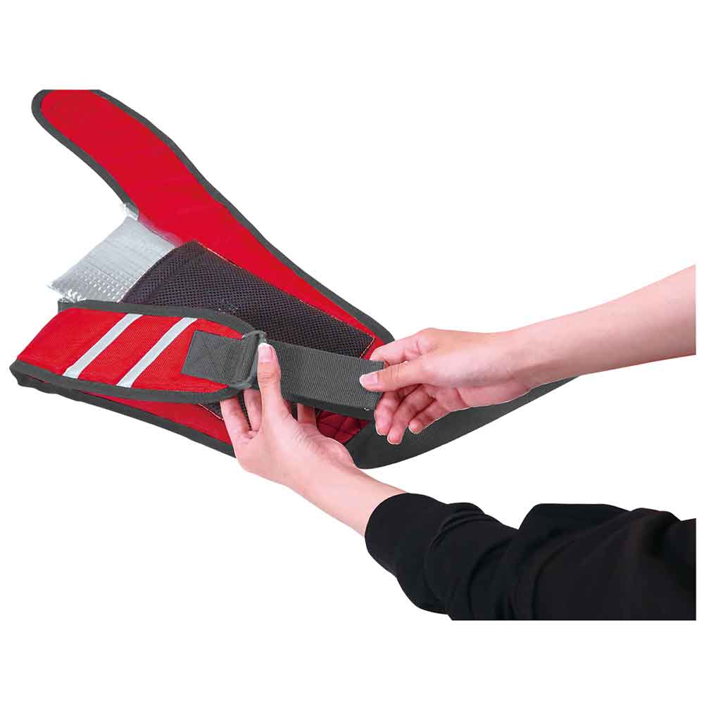 多機能防振肩掛けバンド KB-54レッド 【直送品】 返品・キャンセル・他商品と同時購入は不可 - Image 5