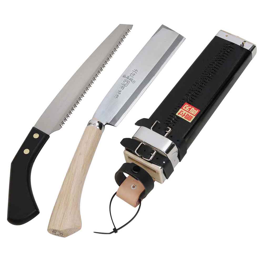 二丁差し(鉈、鋸) 180MM・210MM 【直送品】 返品・キャンセル・他商品と同時購入は不可