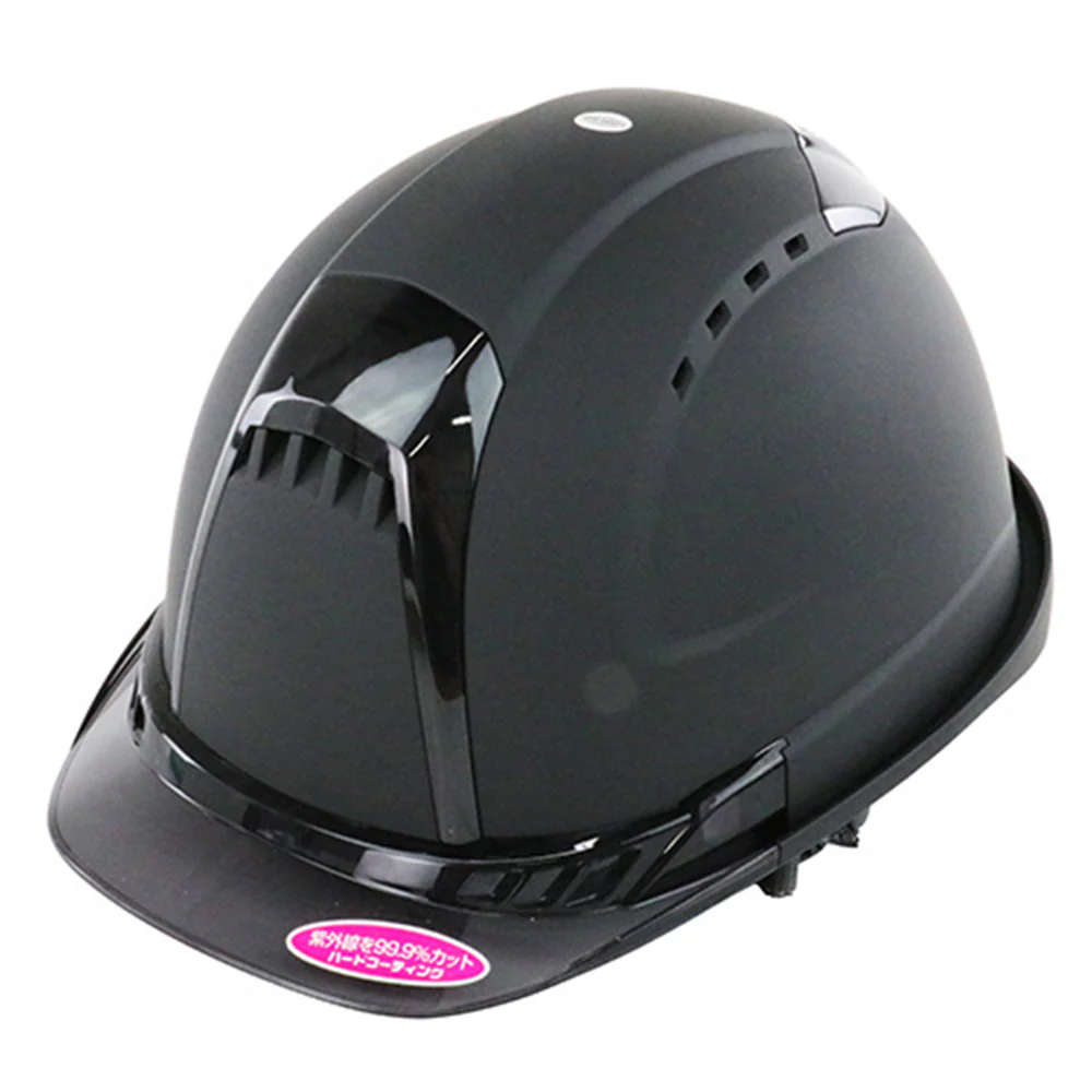 マット塗装ヘルメット黒 NO.391F-S-C 【直送品】 返品・キャンセル・他商品と同時購入は不可 - Image 2