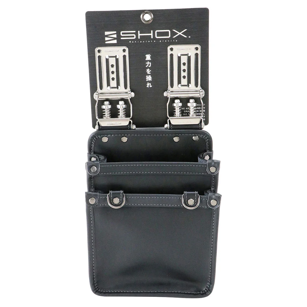 薄型腰袋2段 M SHX-17 【直送品】 返品・キャンセル・他商品と同時購入は不可 - Image 2