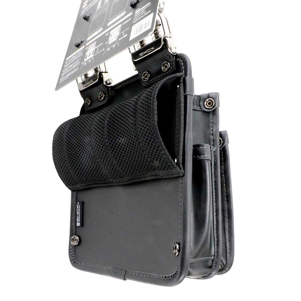薄型腰袋2段 M SHX-17 【直送品】 返品・キャンセル・他商品と同時購入は不可 - Image 3