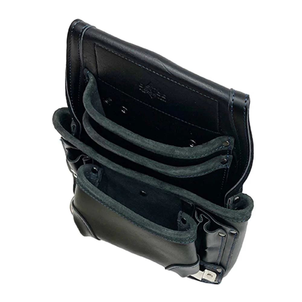 本革腰釘袋3段 DVC-KZ28 【直送品】 返品・キャンセル・他商品と同時購入は不可 - Image 6