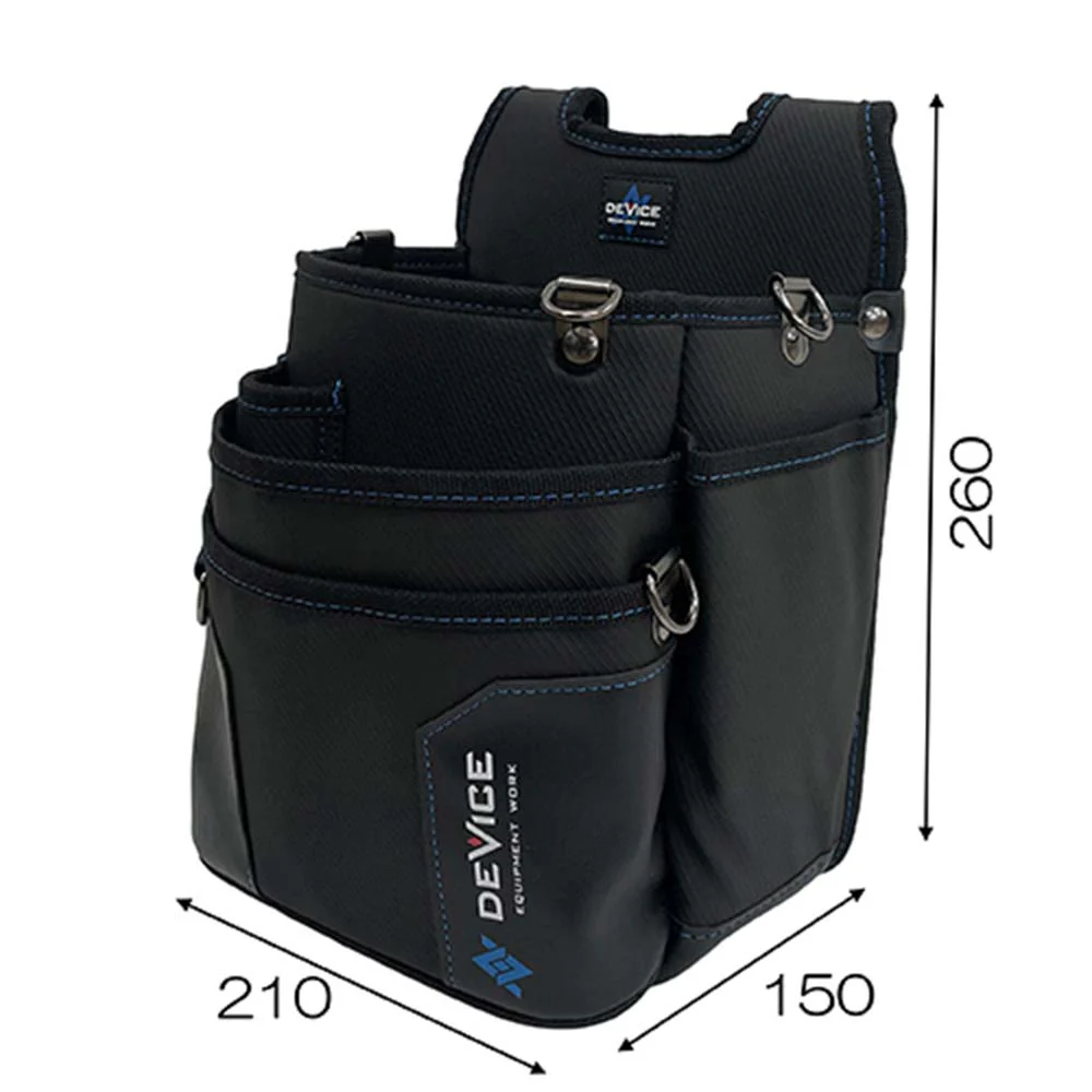 腰袋3段ホルダー付き DVC-JY9 【直送品】 返品・キャンセル・他商品と同時購入は不可 - Image 3
