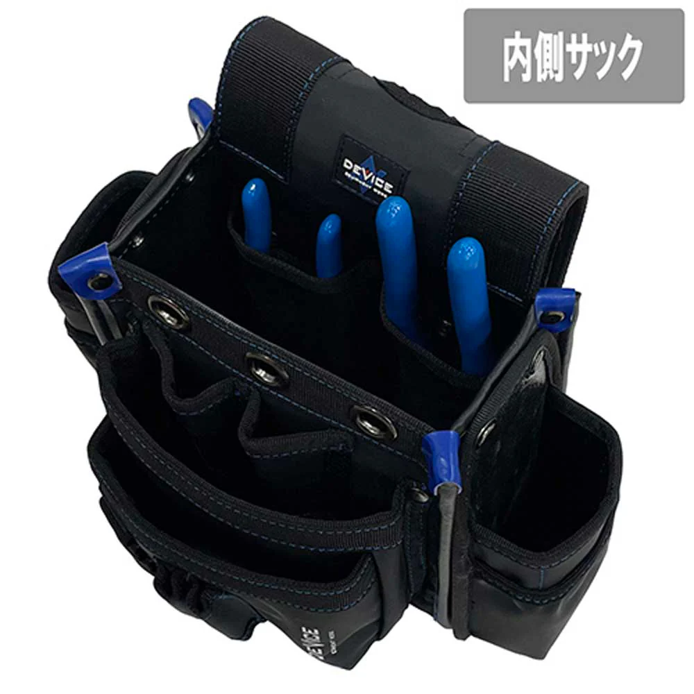 腰袋3段 サイドポケット付き DVC-KZ15 【直送品】 返品・キャンセル・他商品と同時購入は不可 - Image 4