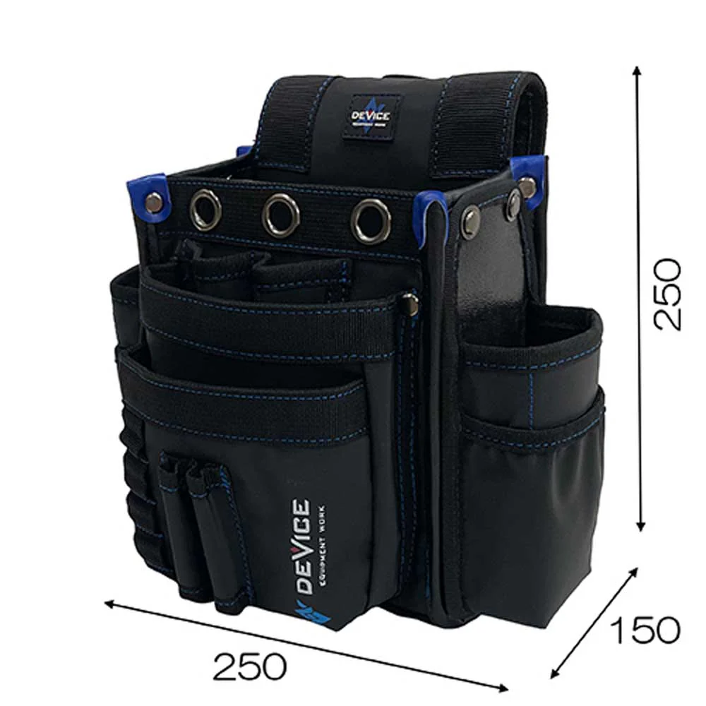 腰袋3段 サイドポケット付き DVC-KZ15 【直送品】 返品・キャンセル・他商品と同時購入は不可 - Image 6