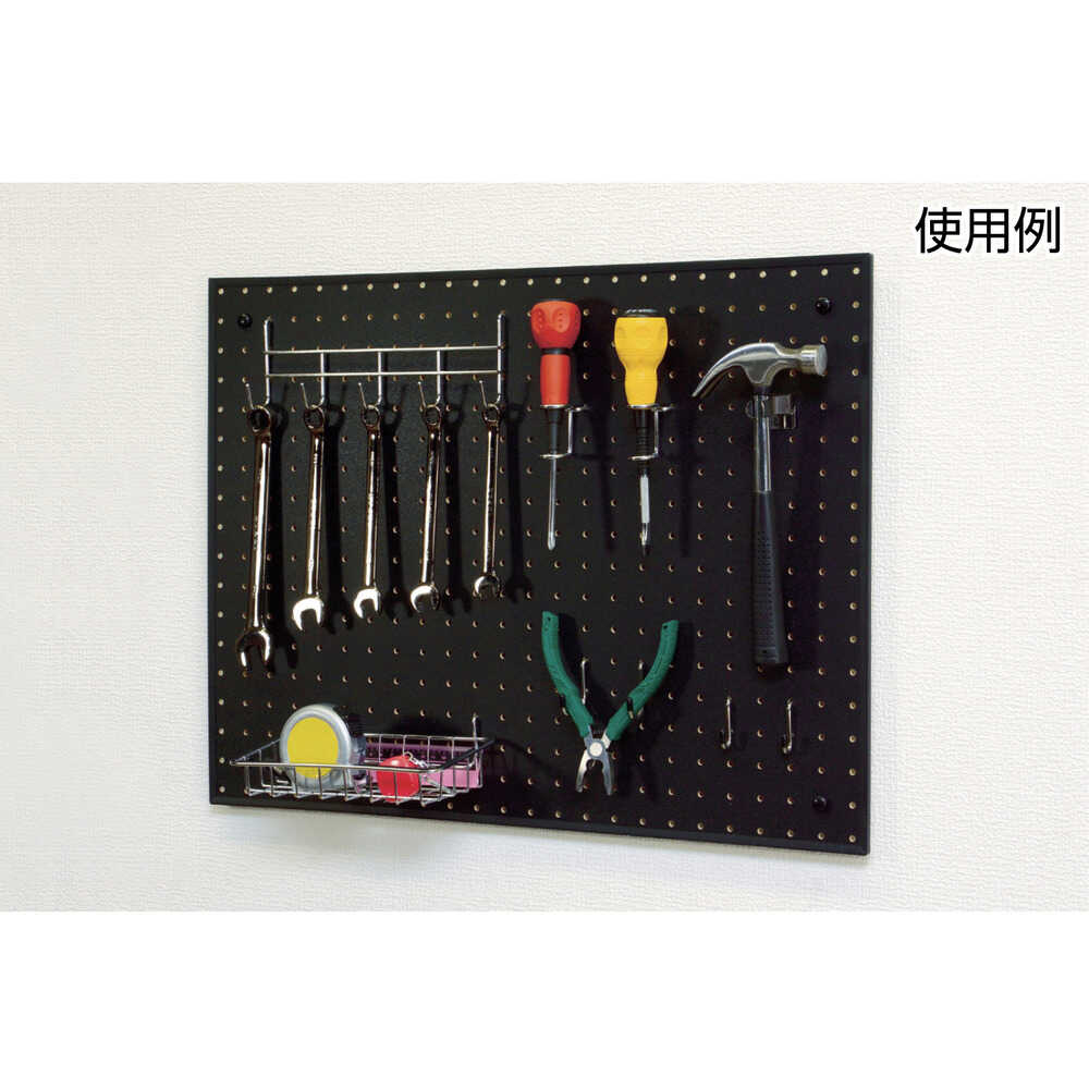 光 パンチングボード フレーム付 黒 910X605X6.5mm 【直送品】 返品・キャンセル・他商品と同時購入は不可 - Image 2