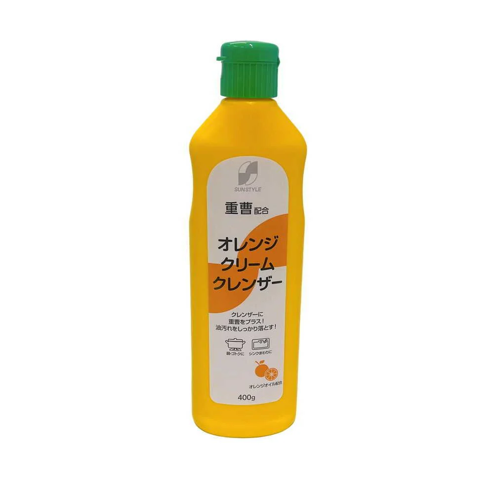 SUN STYLE 重曹配合クレンザー オレンジ 400g