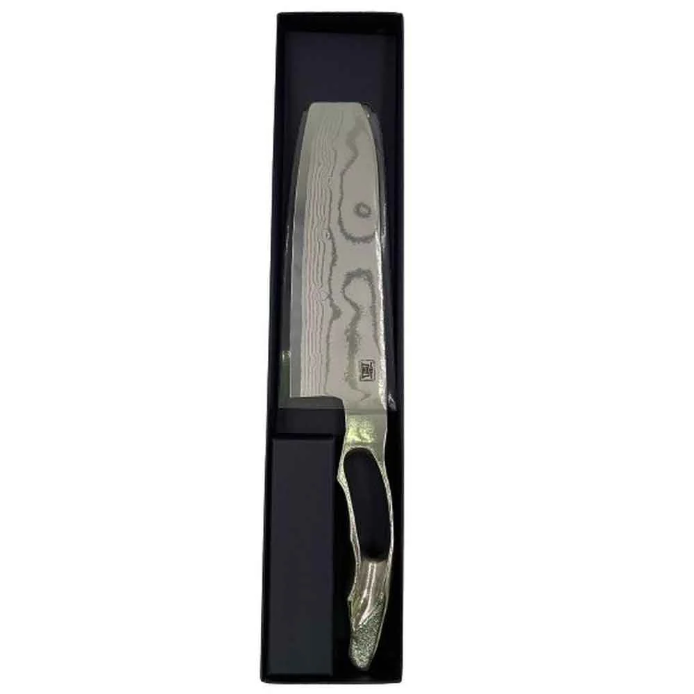 ダマスカス三徳 170mm 【直送品】 返品・キャンセル・他商品と同時購入は不可 - Image 5