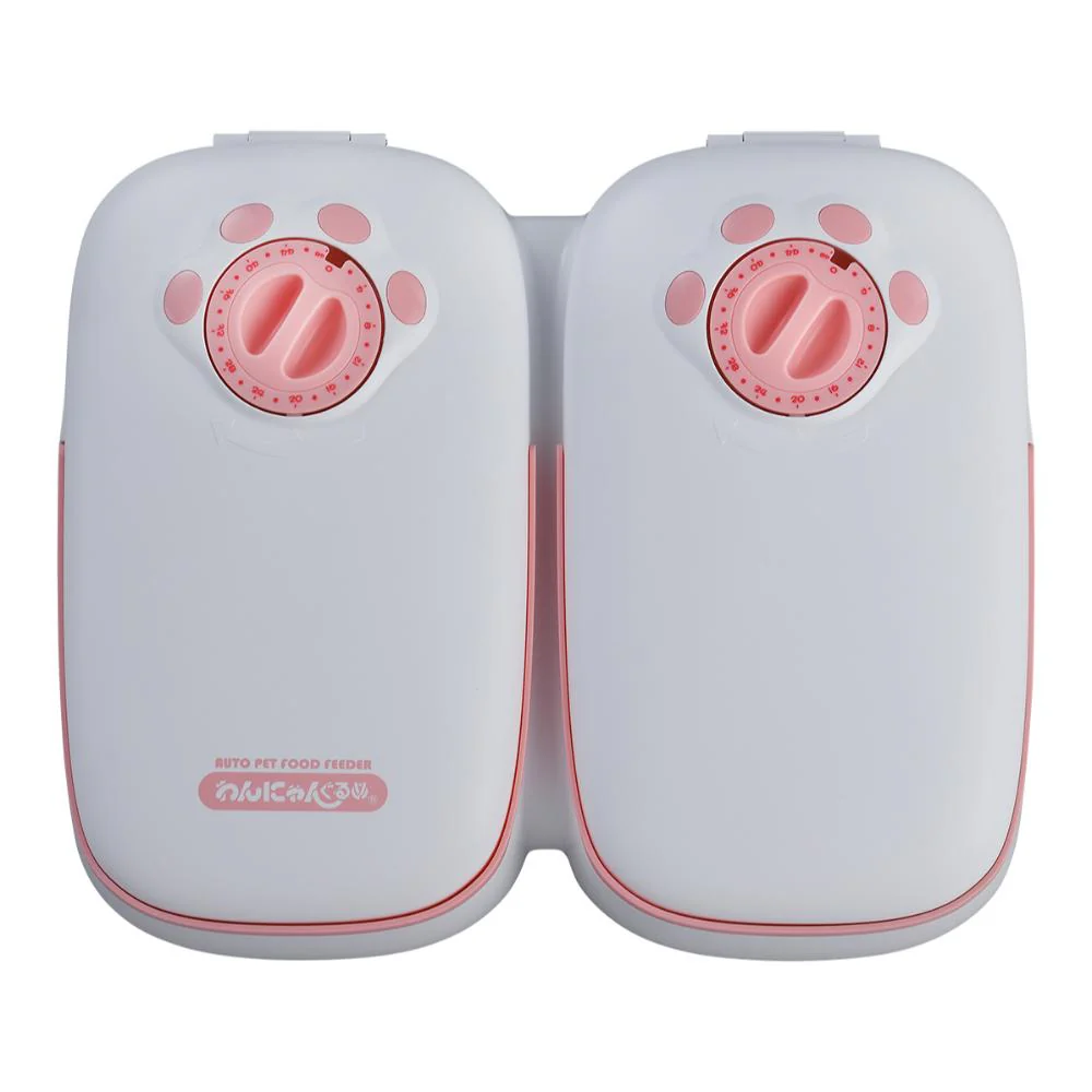 ペット自動給餌器 わんにゃんぐるめ CD-300 ピンク 【直送品】 返品・キャンセル・他商品と同時購入は不可 - Image 2