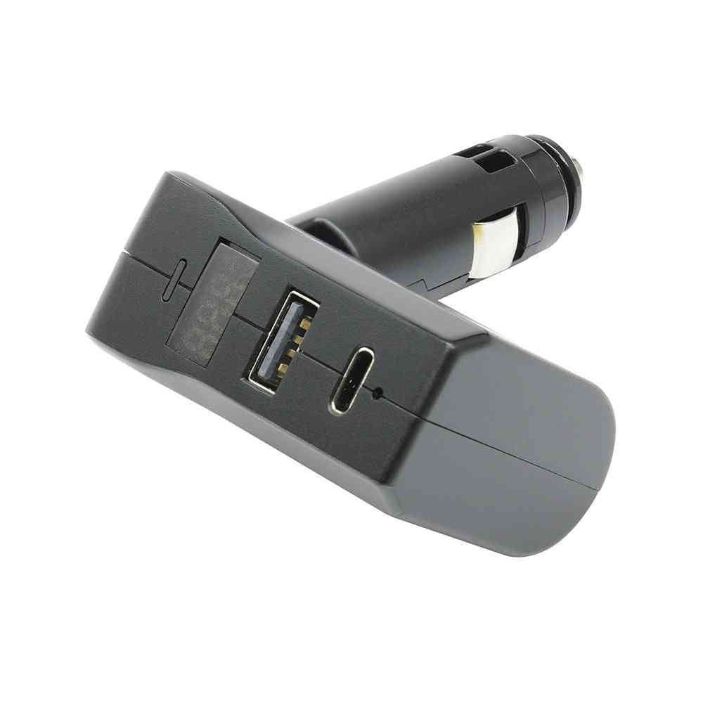 槌屋ヤック スリムポート USB＋Type－C＋バッテリーチェッカー ZE87 - Image 2