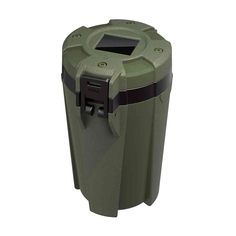 槌屋ヤック RUGGEDソーラーアッシュ モスグリーン PF362 - Image 2