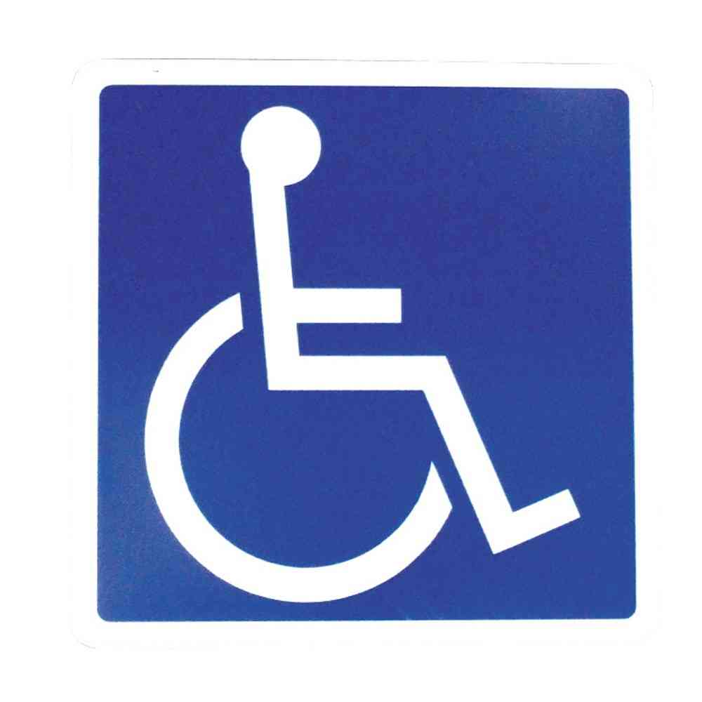 槌屋ヤック 身障者マーク リタックステッカー OP342  1枚入り - Image 2