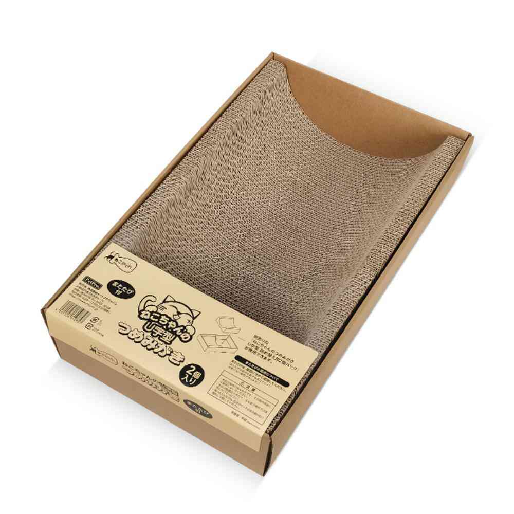 ねこがくれ ねこちゃんのつめみがき U字型BOX 【直送品】 返品・キャンセル・他商品と同時購入は不可 - Image 3