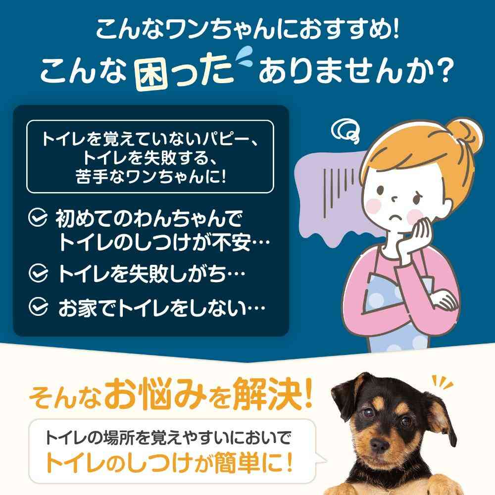 ペットプロ かんたんしつけシーツ レギュラー 120枚 【直送品】 返品・キャンセル・他商品と同時購入は不可 - Image 5