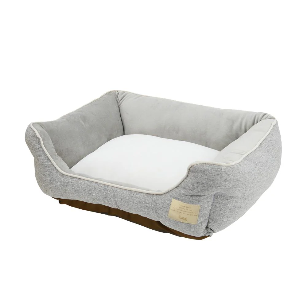 Homey オールシーズンスクエアベッド M グレー 【直送品】 返品・キャンセル・他商品と同時購入は不可