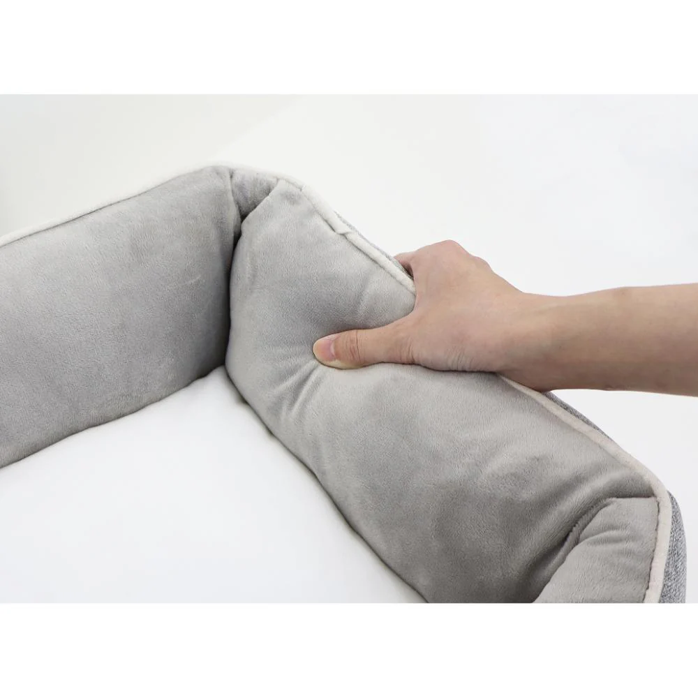 Homey オールシーズンスクエアベッド M グレー 【直送品】 返品・キャンセル・他商品と同時購入は不可 - Image 3