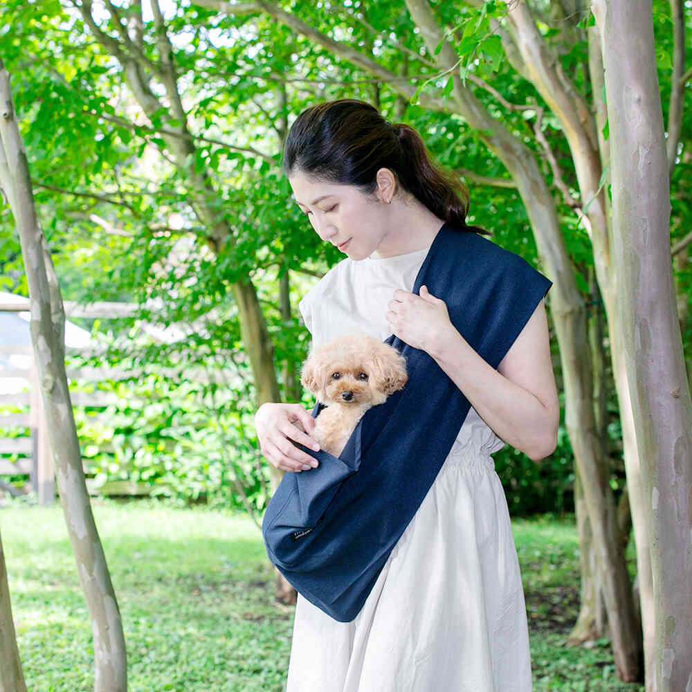 HappyDays 国産ソフトスリング ネイビー 【直送品】 返品・キャンセル・他商品と同時購入は不可 - Image 4