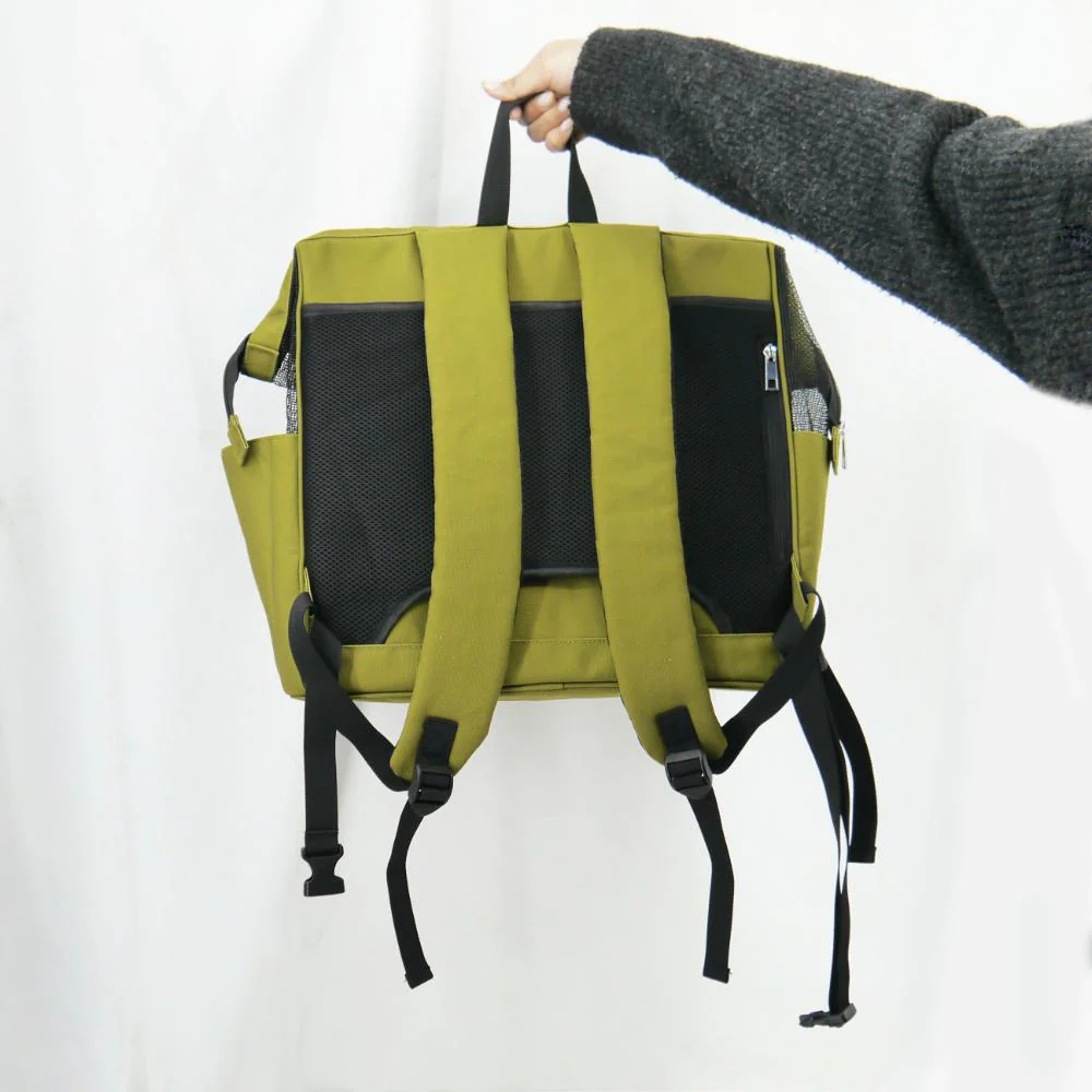 HappyDaysペット用サステナブルリュックキャリーブラック 【直送品】 返品・キャンセル・他商品と同時購入は不可 - Image 10