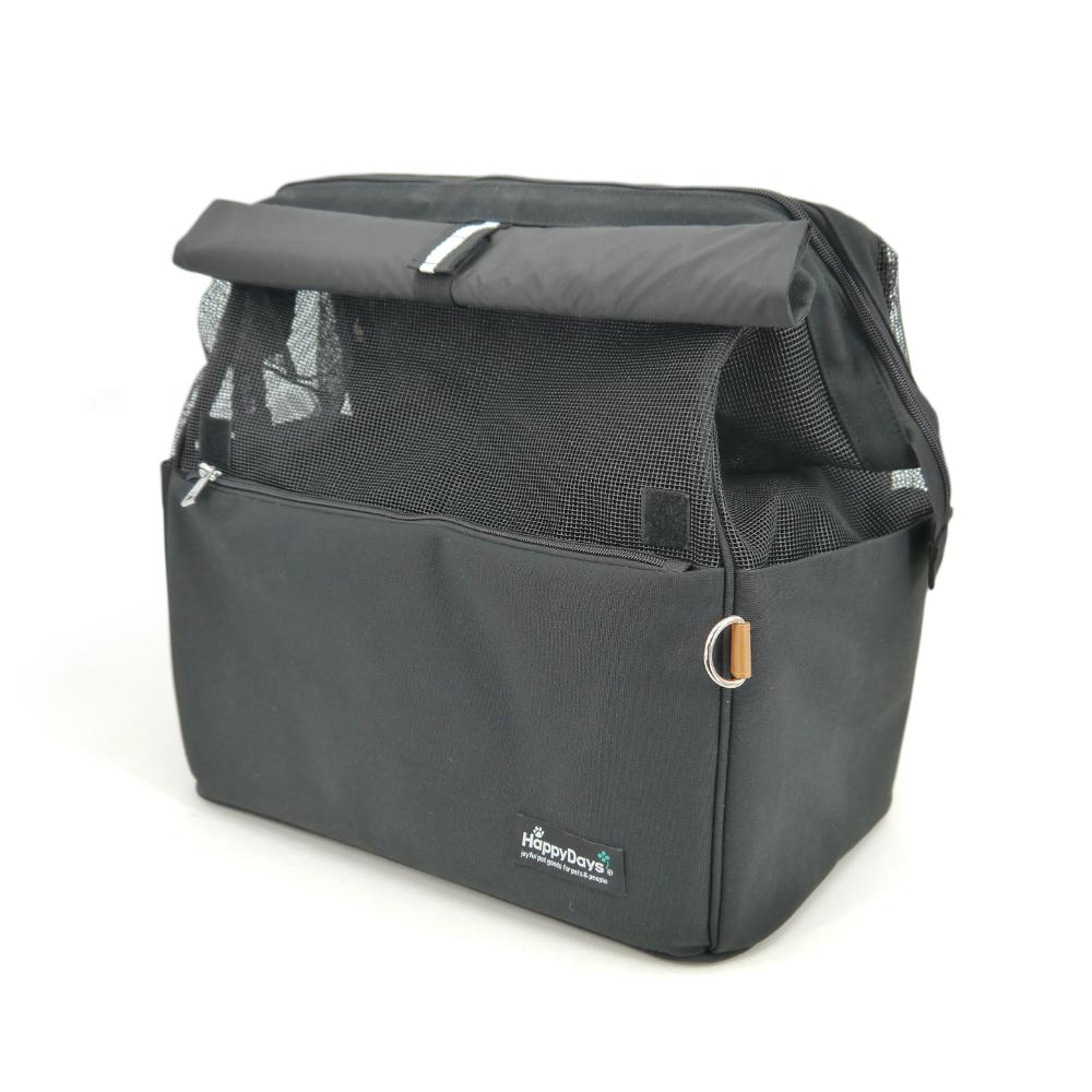 HappyDaysペット用サステナブルリュックキャリーブラック 【直送品】 返品・キャンセル・他商品と同時購入は不可 - Image 2