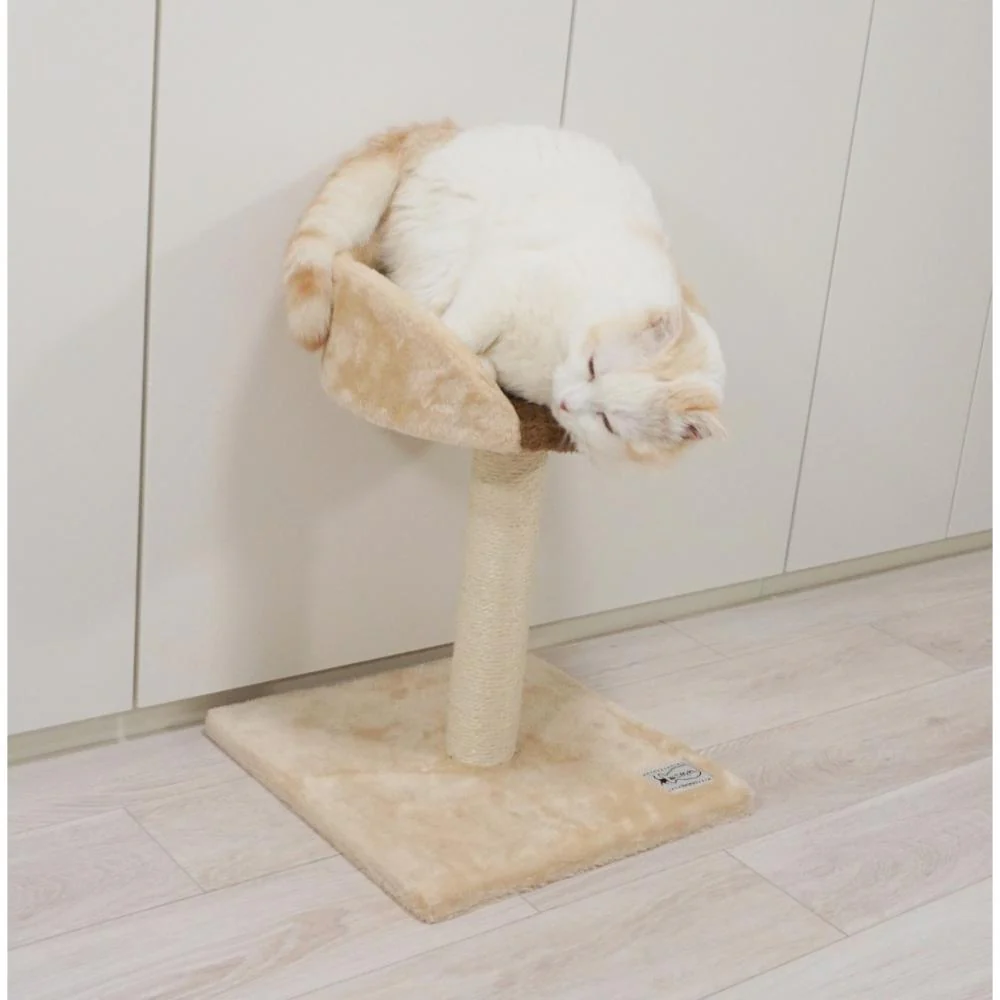 ねこがくれ ねこちゃん大好き爪とぎ キャットタワー スタンド 【直送品】 返品・キャンセル・他商品と同時購入は不可 - Image 8