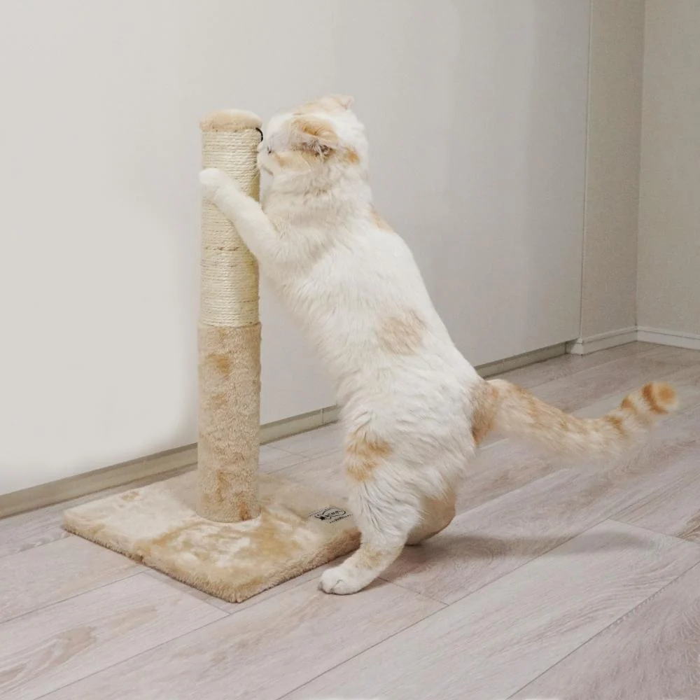ねこがくれ ねこちゃん大好き爪とぎ キャットタワー ポール 【直送品】 返品・キャンセル・他商品と同時購入は不可 - Image 6