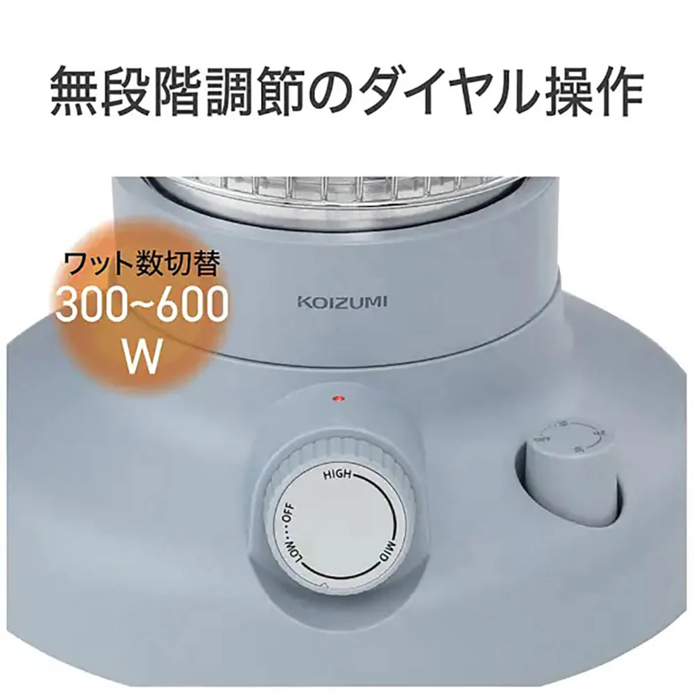 カーボンヒーター 遠赤電気ストーブ KKH0651A 【直送品】 返品・キャンセル・他商品と同時購入は不可 - Image 2