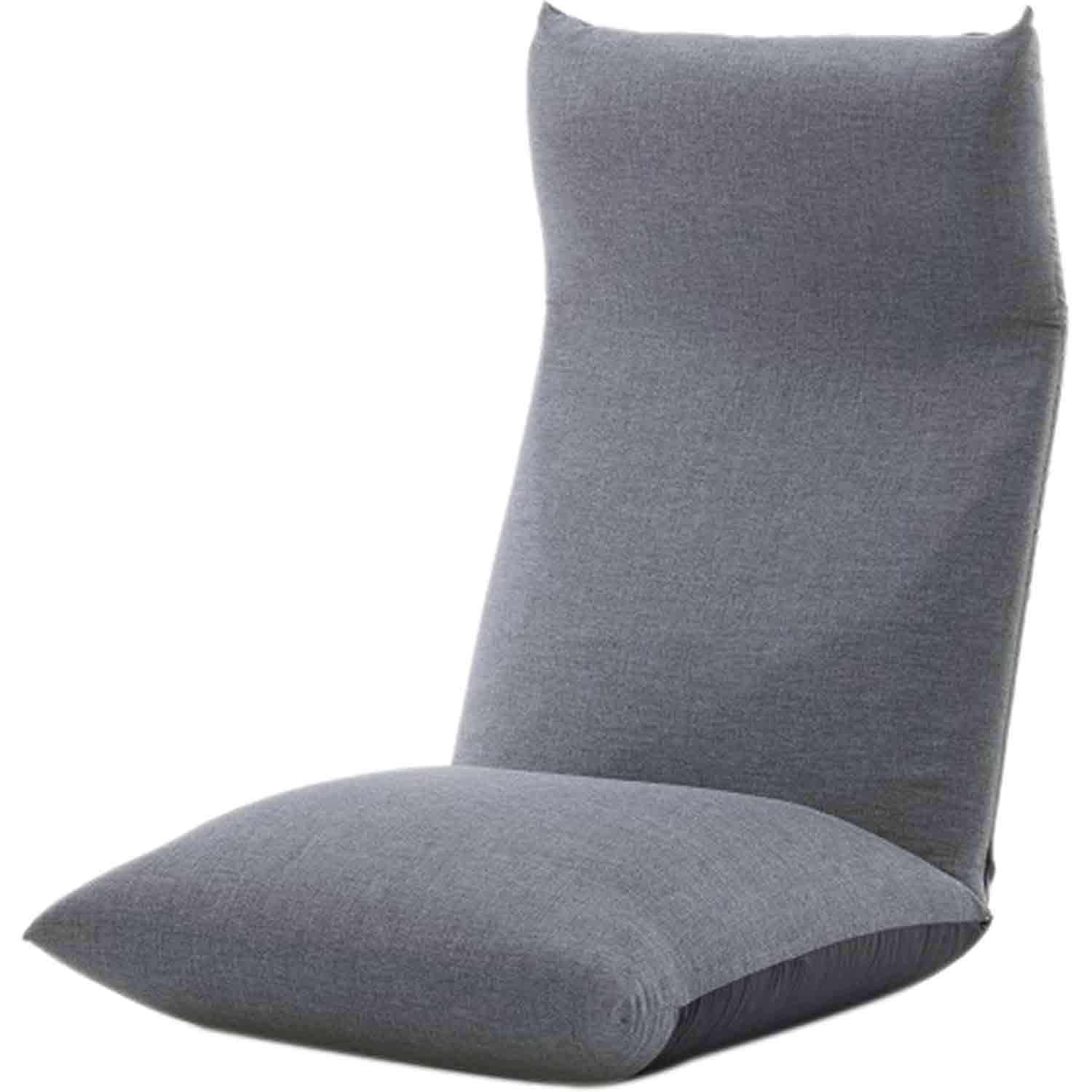 日本製 ヘッドリクPコイル座椅子 NECK タスクグレー 【直送品】 返品・キャンセル・他商品と同時購入は不可