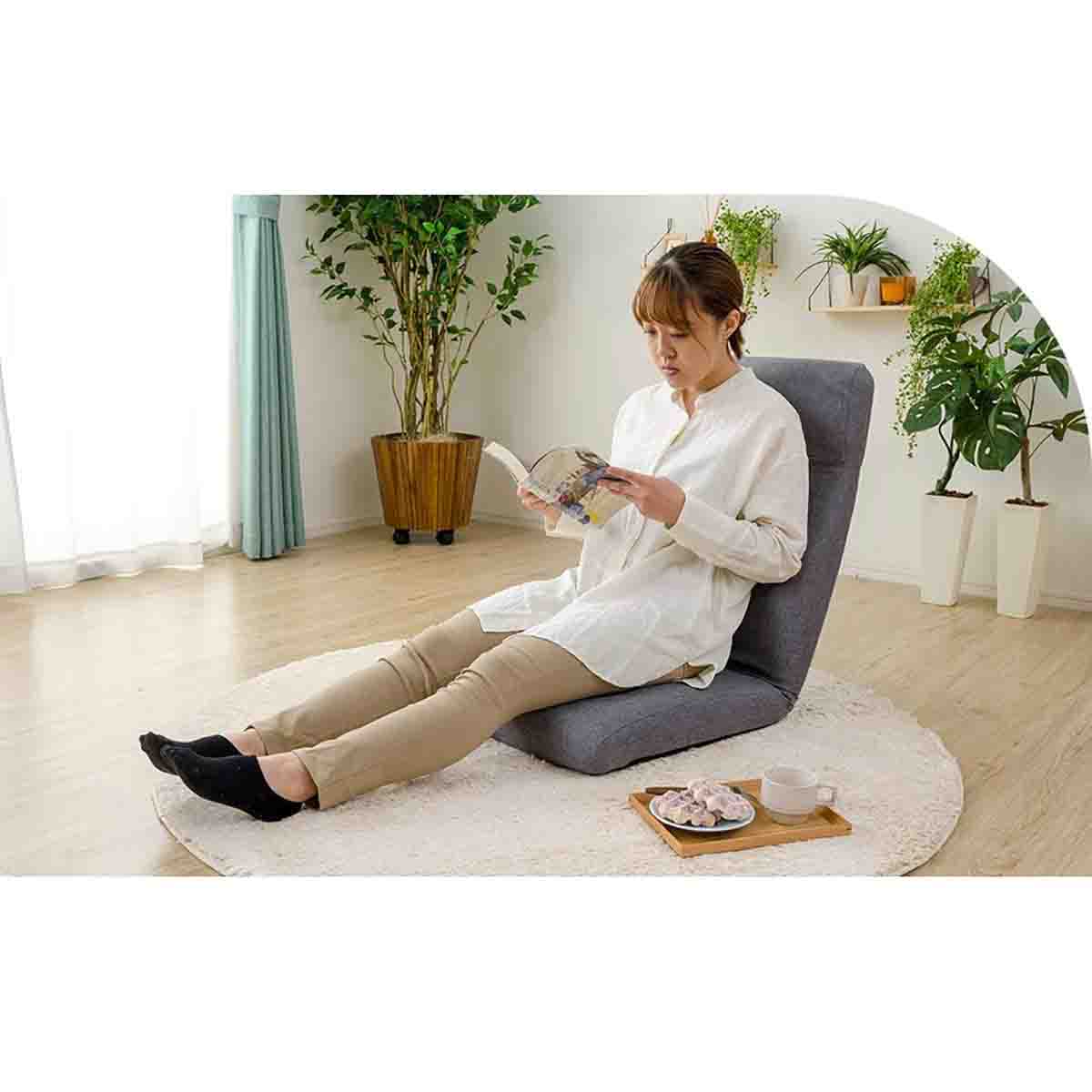 日本製 ヘッドリク低反発座椅子 ダリアンベージュ 【直送品】 返品・キャンセル・他商品と同時購入は不可 - Image 2