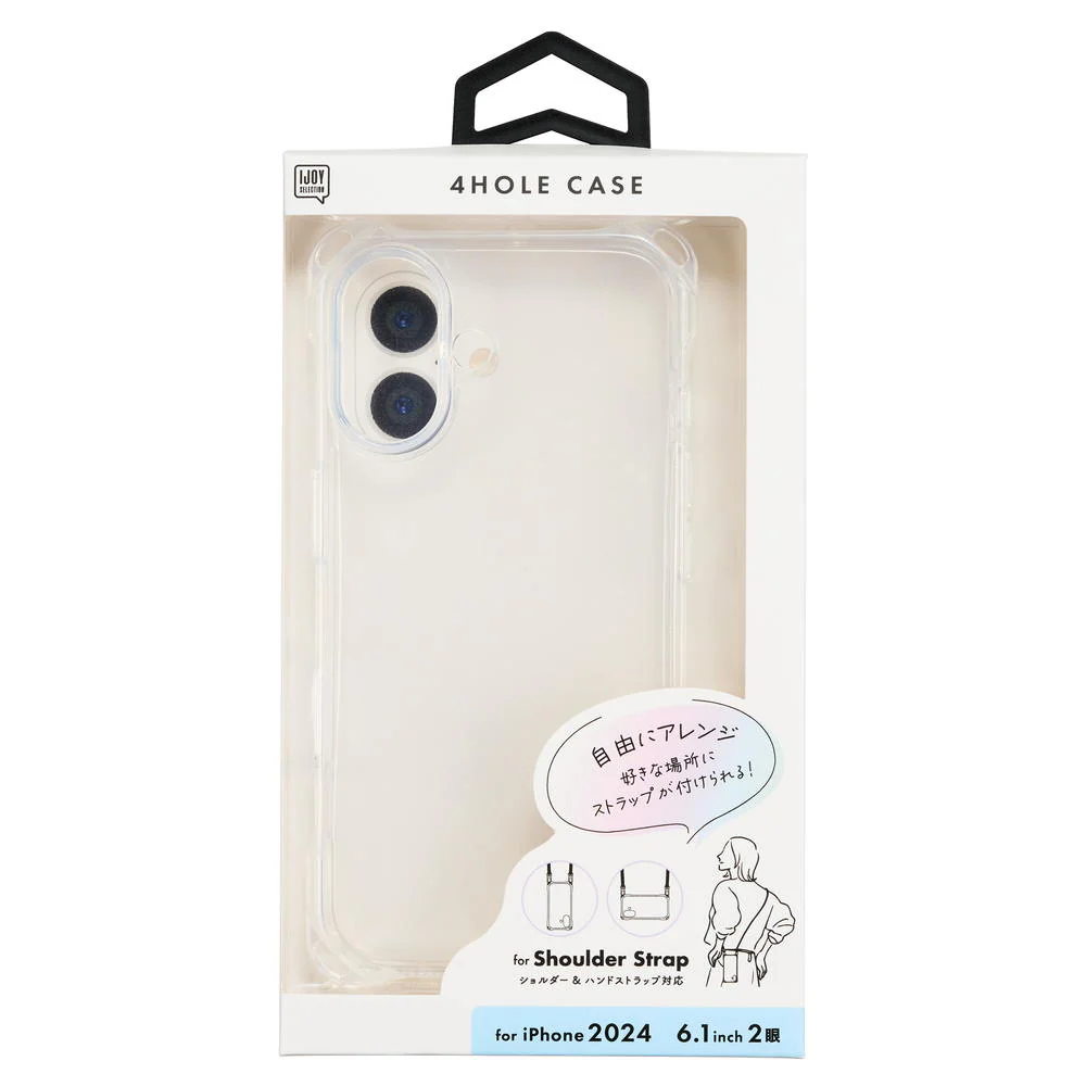 サンクレスト iPhone16 4ホールケース クリア i38FiJS01 - Image 2