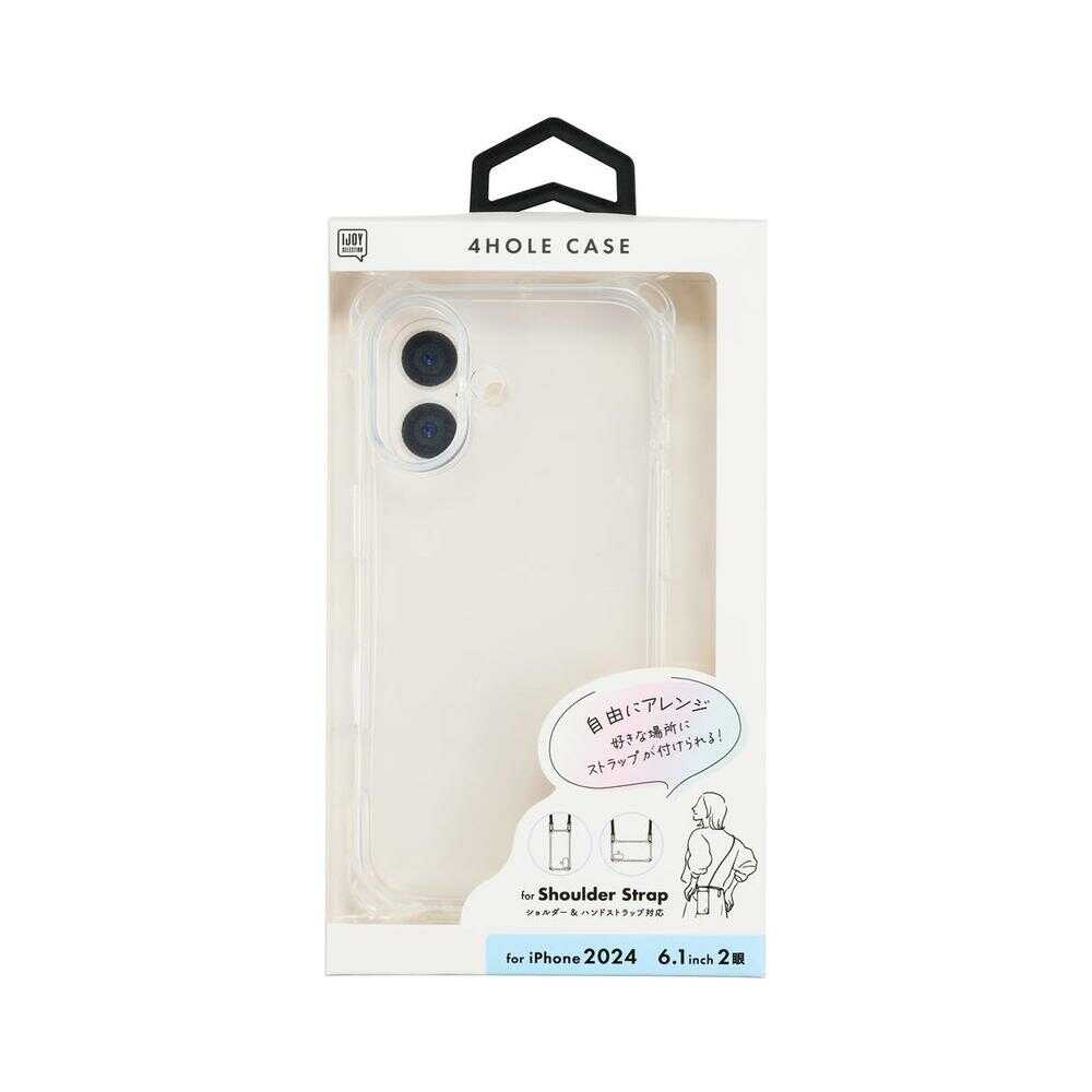 サンクレスト iPhone16 4ホールケース クリア i38FiJS01 - Image 4