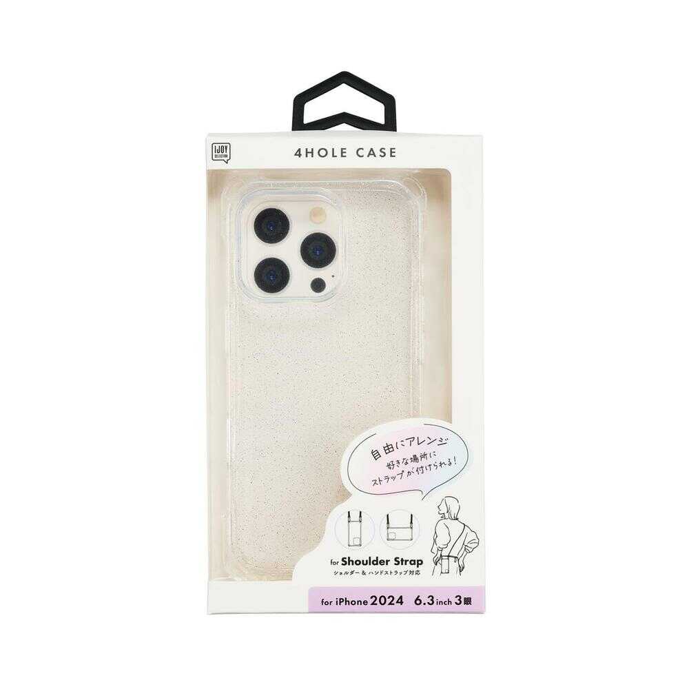 サンクレスト iPhone16 Pro 4ホールケース クリアラメ i38RiJS02 - Image 4